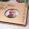 Baby fotoalbum Houten fotoboek fotoalbum kind babyfoto's kraamcadeau