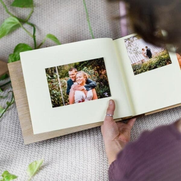 Houten gastenboek of fotoboek - Maak je eigen ontwerp - Afbeelding 2