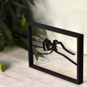 Floating Frames Houten lijstje transparant lijnen handen pinky promise