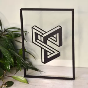 Floating Frames Houten lijstje transparant Impossible Geometry