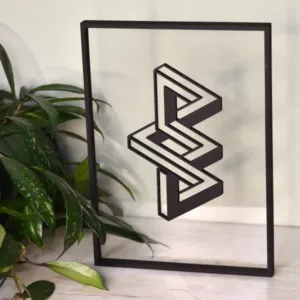 Floating Frames Houten lijstje transparant Impossible Geometry