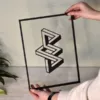 Floating Frames Houten lijstje transparant Impossible Geometry