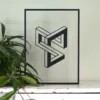 Floating Frames Houten lijstje transparant Impossible Geometry