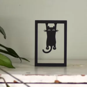 Floating Frames Houten lijstje transparant Kat