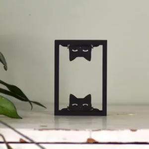 Floating Frames Houten lijstje transparant Kat