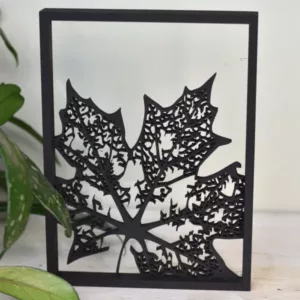 Floating Frames Houten lijstje transparant blad herfst