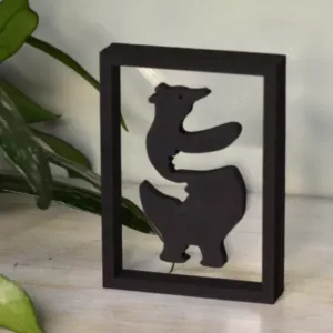 Floating Frames Houten lijstje transparant bear hug