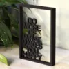Floating Frames Houten lijstje transparant quote do more of what makes you happy