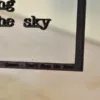 Floating Frames Houten lijstje transparant songtekst Queen Don't stop me now