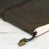 Leren Notitieboek Rustiek ontwerp je eigen gravering