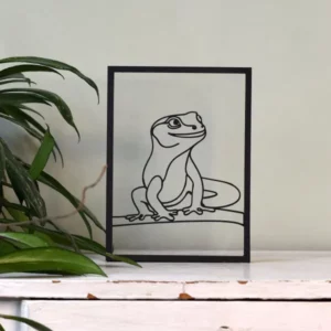 Floating Frames Houten lijstje transparant Gecko