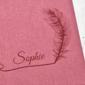 Vilten Notitieboek Vilt ontwerp je eigen gravering