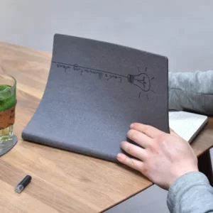 Vilten Notitieboek Vilt ontwerp je eigen gravering