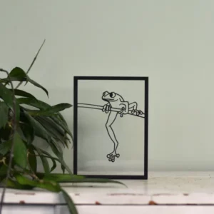 Houten lijstje - Floating Frames - Kikker