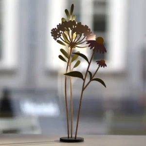 Houten Bloemen, een leuke woon decoratie