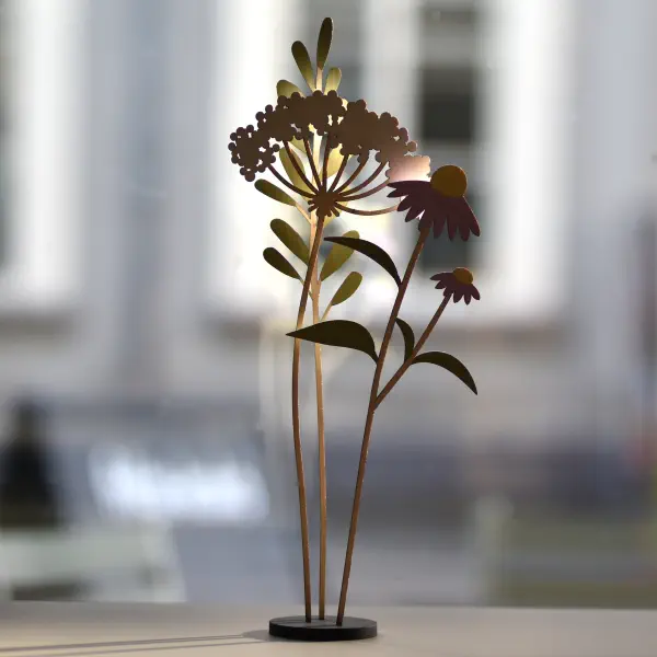 Houten Bloemen, een leuke woon decoratie