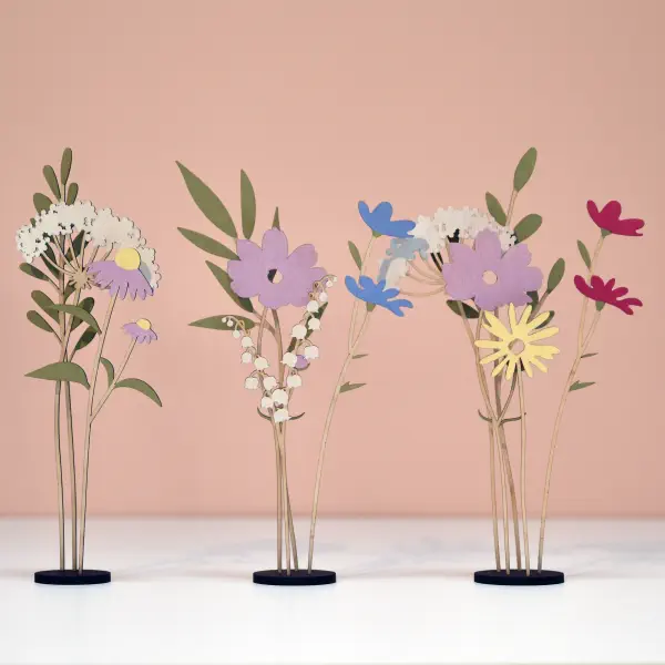 houten bloemen zijn een duurzaam alternatief voor verse bloemen